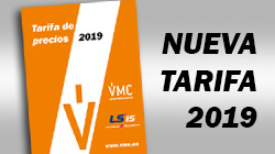 Nueva tarifa VMC 2019